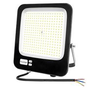 Fosingut 200W LED Floodlight Outdoor,Super Bright Safety Light,IP66 Waterproof Wall Light Work Lighting,6500K Cool White Spot Lights Outside for Garage,Garden,Backyard,Warehouse,Patio,Billboard,Balcon