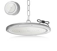 Fosingut 400W Industrial LED Floodlight,40000LM High Bay Spot Light Workshop Lighting,Cool White 6500K IP65 Waterproof UFO Ceiling Light LED Interior Chandelier for Warehouse,Factory,Hall,Gym