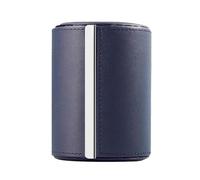 Fosinz Tie Box, Leather Necktie Travel Case, Men's Gift Box, Necktie Holder Container Storage for Business, Gift, Travel, Office