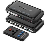 Fosmon 4-Port HDMI Switch 4K with Picture-In-Picture PIP, 4x1 Auto Switcher Automatic Switching UHD 3D HDR ARC Full 1080P HDCP, HDMI Splitter Compatible with Apple TV Roku Fire Stick HDTV PS4 Xbox One