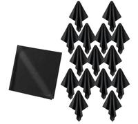 Fosmon Microfiber Cleaning Cloths (15 Pack), 6 x 7 inch Dust Rag Towels for Eyeglasses, LCD Screen, Digital Video Camera Lens, Laptop, HDTV, PC, Monitor Screen, Smartphones, Tablet, and More