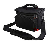 FOSOTO Anti-Shock Camera Case Bag with Raincover for DSLR/SLR | Compatible for Nikon D3500 D3200 D5600 D5300 D7500 D7200 D610, Canon EOS 6D MarkII 4000D 2000D, Sony Alpha A7RIII 68K