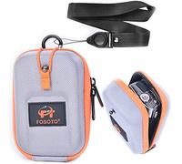FOSOTO Hard EVA Digital Camera Case Anti-Shock Compatible for Canon PowerShot SX740 SX720 G9X,Panasonic DMC-TZ80 TZ70, Nikon COOLPIX All-in-One Digital Camera Protective Carry Case with Neck Strap
