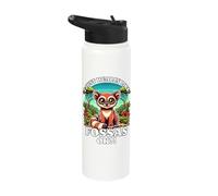 Fossa Lover Madagascar I Really Like Fossas Stainless Steel Insulated Water Bottle