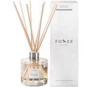 Fosse Living Wood Sage & Sea Salt Luxury Reed Diffuser 200ml - Highly Scented & Long Lasting - 10 Natural Fibre Reeds - Gift for Any Occasion