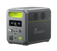 FOSSiBOT F1200 Portable Power Station with 1024Wh LiFePO4, 3 x 240V AC Outputs 1200W (2400W Peak), 1.5H full charge, UPS, 100W USB-C Output, Solar Generator for RV/Camping/Home