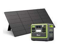 FOSSiBOT F2400+SP420 Protable Power station with SP420 solar panel,2048Wh LiFePO4 solar-generator with 3 x 230V AC Output 2400W (4800W Peak) fast charging 1.5h,for Home Emergency/outdoor/Camping/RV