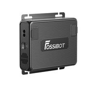 FOSSiBOT FAC580 charger, 580W AC generator charger, fast DC-DC technology suitable for portable power stations, 6 times faster than cigarette chargers, perfect for road trips and RV (FAC580-Black)