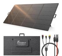FOSSiBOT Solar Panel SP420: 420-Watt Portable Solar Charging Panel, Power Station F800/F1200/F2400/F3600, Adjustable Bracket, Foldable Solar Charger, RV, Camping, Power Outage