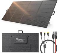 FOSSiBOT Solar Panel SP420: 420-Watt Portable Solar Charging Panel, Power Station F800/F1200/F2400/F3600, Adjustable Bracket, Foldable Solar Charger, RV, Camping, Power Outage
