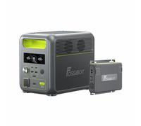 FOSSiBOT Tragbare Power Station F1200 With FAC580: 1024Wh LiFePO4 solar-generator Outputs 1200W (2400W Peak), vehicle-mounted DC fast charger 580W, Applicable to RV/Camping/Home
