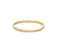 Fossil Arden Women's Gold-Tone Sterling Silver Bracelet, JF04901710