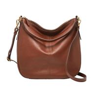 Fossil Bag for Women Jolie, Eco Leather/Polyurethane Trim Hobo brown 30.48 cm L x 12.7 cm W x 33.02 cm H ZB1434200
