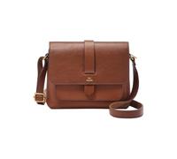 Fossil Bag for Women Kinley, Leather/Leather, Polyurethane, Polyester Webbing Trim Crossbody brown 22.9 cm L x 8.2 cm W x 18.4 cm H ZB7878200