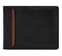 FOSSIL Bifold With Flip ID Black