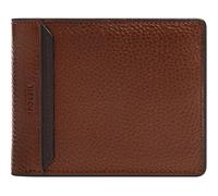 FOSSIL Bifold With Flip ID Medium Brown