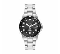 Fossil Blue Dive Men's 42 MM Silver-Tone Stainless Steel Watch, FS6032