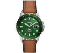 Fossil Blue FS5946 - Man - 42 mm - Analogue - Quartz - Mineral Glass Green 22 mm