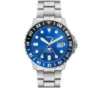 Fossil Blue FS5991 - Man - 46 mm - Analogue - Quartz - Mineral Glass Blue 24 mm
