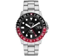 Fossil Blue FS6092 - Man - 46 mm - Analogue - Quartz - Mineral Glass Black 24 mm