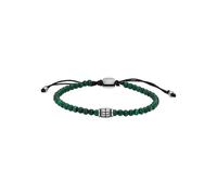 Fossil Bracelet for Men, Length: 250mm, Width: 4mm Silver Stainless Steel Bracelet, JF04415040