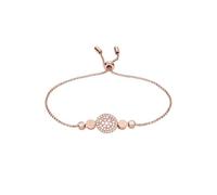 Fossil Bracelet for Women Mop, Min. inner length: 165mm Rose Gold Stainless Steel Bracelet, JF02905791