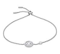 Fossil Jewellery Fossil Glitz Extension Mother of Pearl Sterling Silver Circle Bracelet 21cm