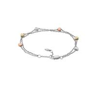 Fossil Bracelet for Women Vintage Motifs, 19 cm Tri-tone Stainless Steel Bracelet, JF02854998