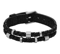 FOSSIL bracelet Leather Essentials Bracelet Black