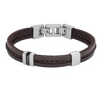 FOSSIL bracelet Leather Essentials Bracelet Brown