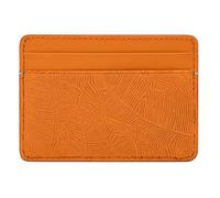 Fossil - Bronson Card Case Orange Leather For Men ML4486810