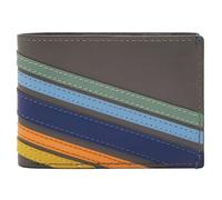 Fossil - Bronson Front Pocket Wallet-Bifold Stripe Leather For Men ML4492993