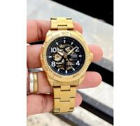 Fossil Bronson ME3257 Automatic Gold-Tone Stainless Steel Watch