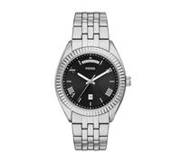 Fossil Campbell Men's 42MM Silver-Tone Stainless Steel Watch, FS6139