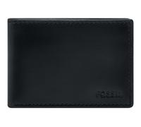 Fossil Men's Derrick Bi-Fold Wallet, Black, Small
