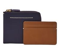 FOSSIL card case Westover Large Zip Bifold Insignia Blue