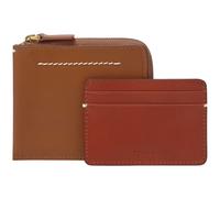 FOSSIL card case Westover Large Zip Bifold Saddle