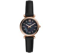 Fossil Carlie Mini ES4700 - Woman - 28 mm - Analogue - Quartz - Mineral Glass Black 12 mm