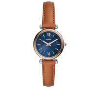 Fossil Carlie Mini ES4701 - Woman - 28 mm - Analogue - Quartz - Mineral Glass Blue 12 mm