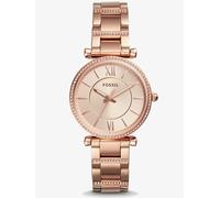 Fossil Carlie Rose Gold Tone Watch ES4301