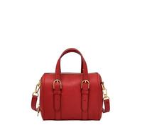Fossil Carlie Satchel Handbag, Garnet, Garnet, Mini