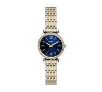 Fossil Carlie Women's 28MM Two-Tone Stainless Steel Watch, ES5438