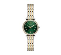 Fossil Carlie Women's 28MM Two-Tone Stainless Steel Watch, ES5439