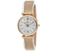 Fossil Carlie Women's Mother of Pearl Dial Stainless Steel Watch - ES4433, Bracelet