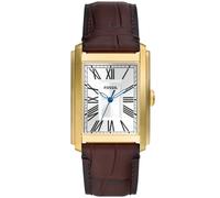 Fossil Carraway FS6011 - Man - 30 mm - Analogue - Quartz - Mineral Glass Silver 22 mm