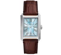 Fossil Carraway FS6110 - Woman - 30 mm - Analogue - Quartz - Mineral Glass Blue 22 mm
