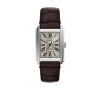 Fossil Carraway Men's 30MM Silver-Tone Stainless Steel Watch, ME3272