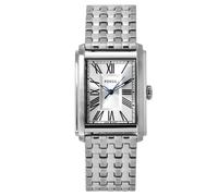 Fossil Carraway Stainless Steel Silver Dial Luminous Hands FS6008 50M Mens Watch