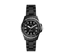 Fossil CE1108 FB-01 Black Ceramic Bracelet Watch - W10382