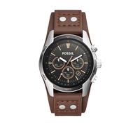 Fossil CH2891 Coachman Stainless Steel Men's Quartz Chronograph Movement Leather Strap Watch